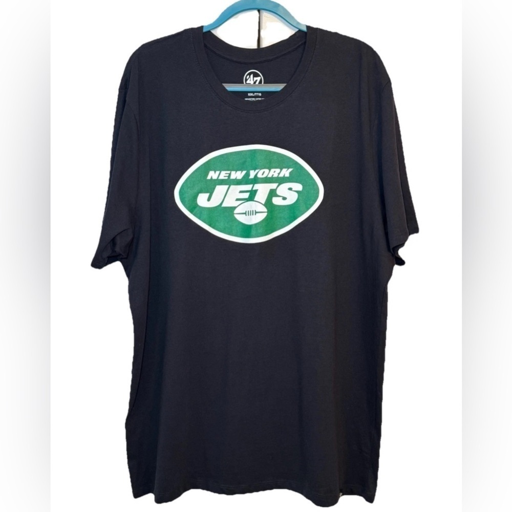 New York Jets Shirt Men's '47 Brand Shirt XXL
Big and Tall Helmet Logo Black